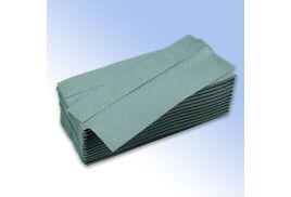 CFOLD Hand Tissue Green 1ply Recycled 2600pcs CFG1