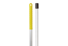 Mop Handle Aluminium 120cm Yellow Single