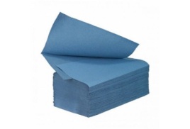 VFOLD Hand Tissue Blue 1ply Recycled 3600pcs BIHT